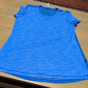 Used cute lululemon sheer back top